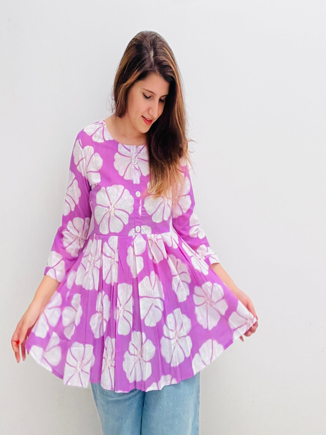 Cotton Printed Top