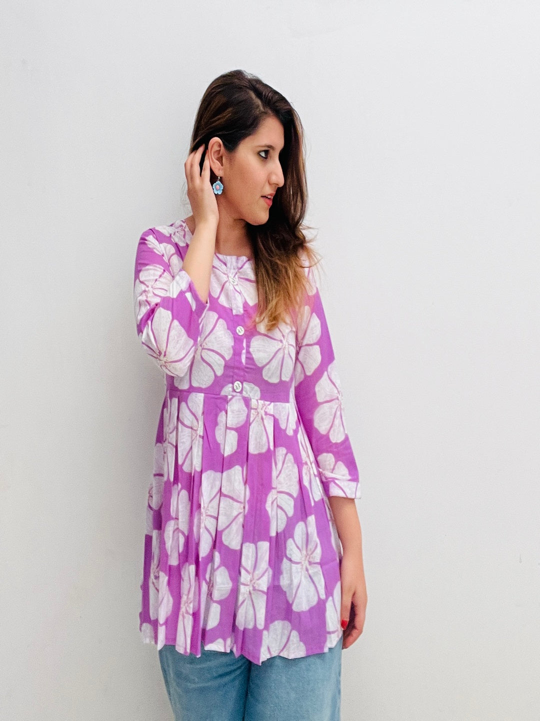 Cotton Printed Top