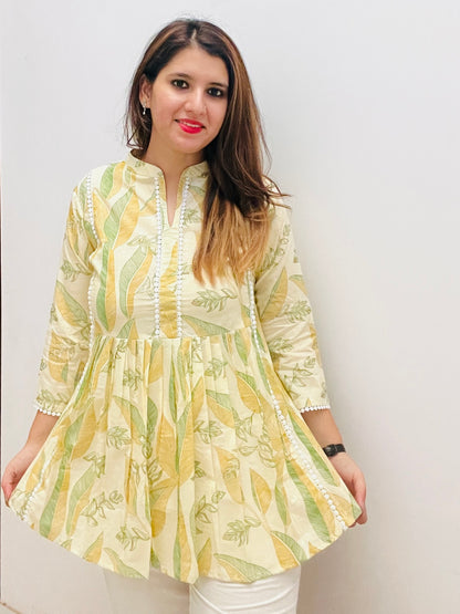 Cotton Printed Top