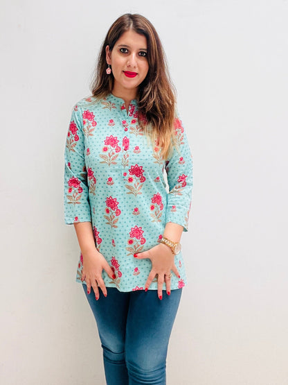 Cotton Printed Top