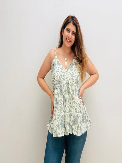 Cotton Printed Top