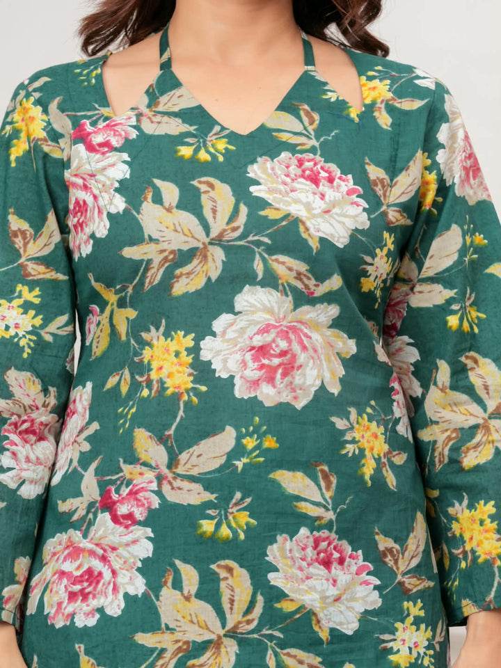 Floral Printed Kurti