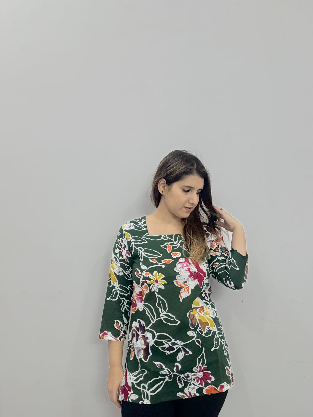 Cotton Printed Top