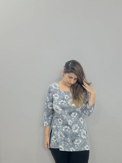 Cotton Printed Top