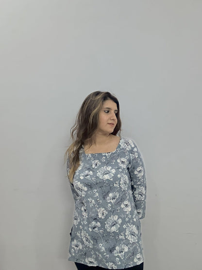 Cotton Printed Top