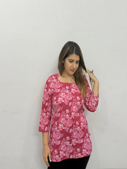 Cotton Printed Top