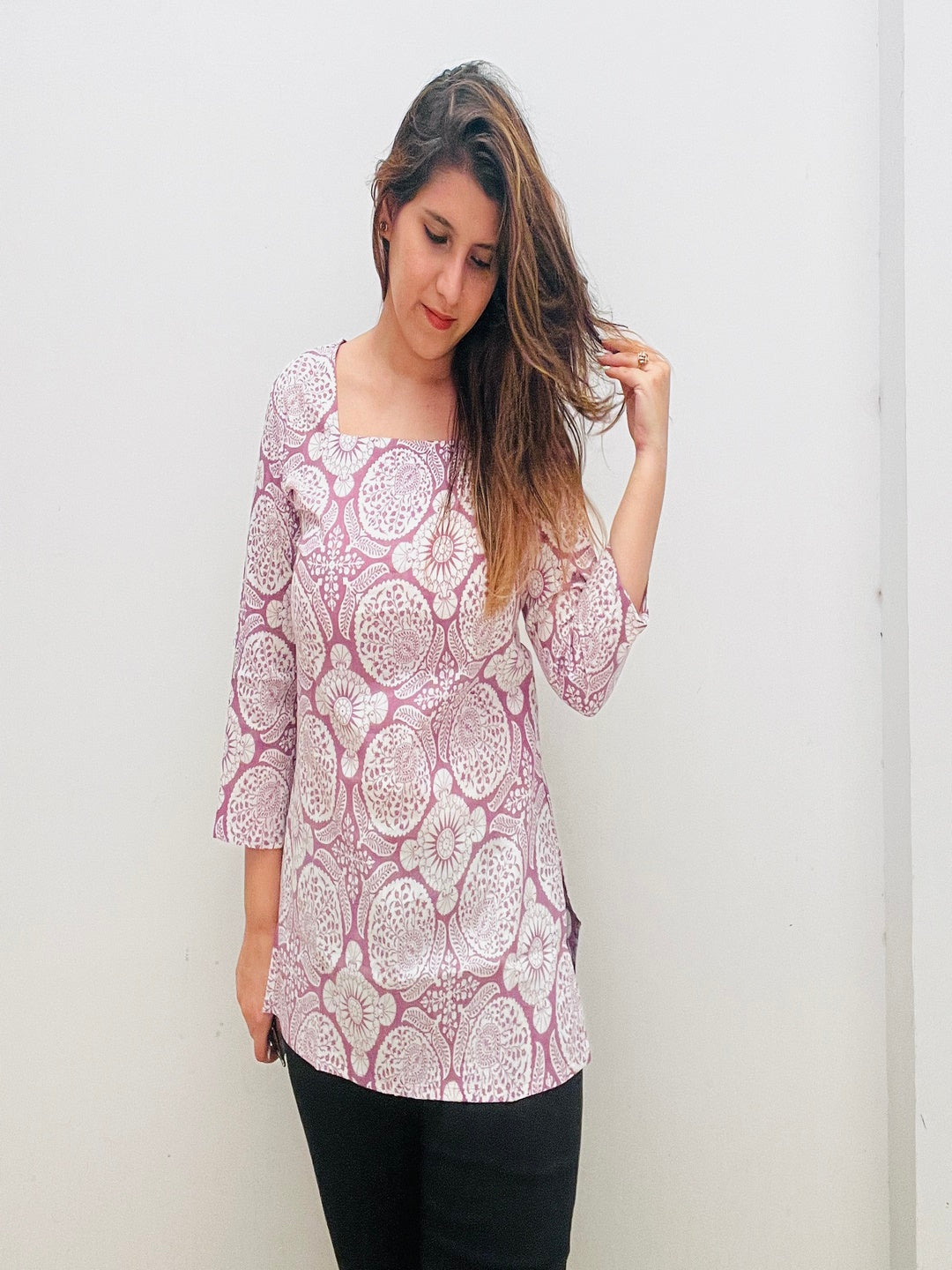 Cotton Printed Top