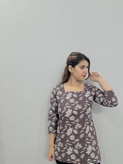 Cotton Printed Top