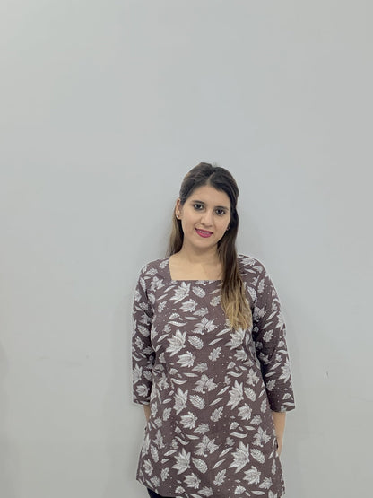 Cotton Printed Top