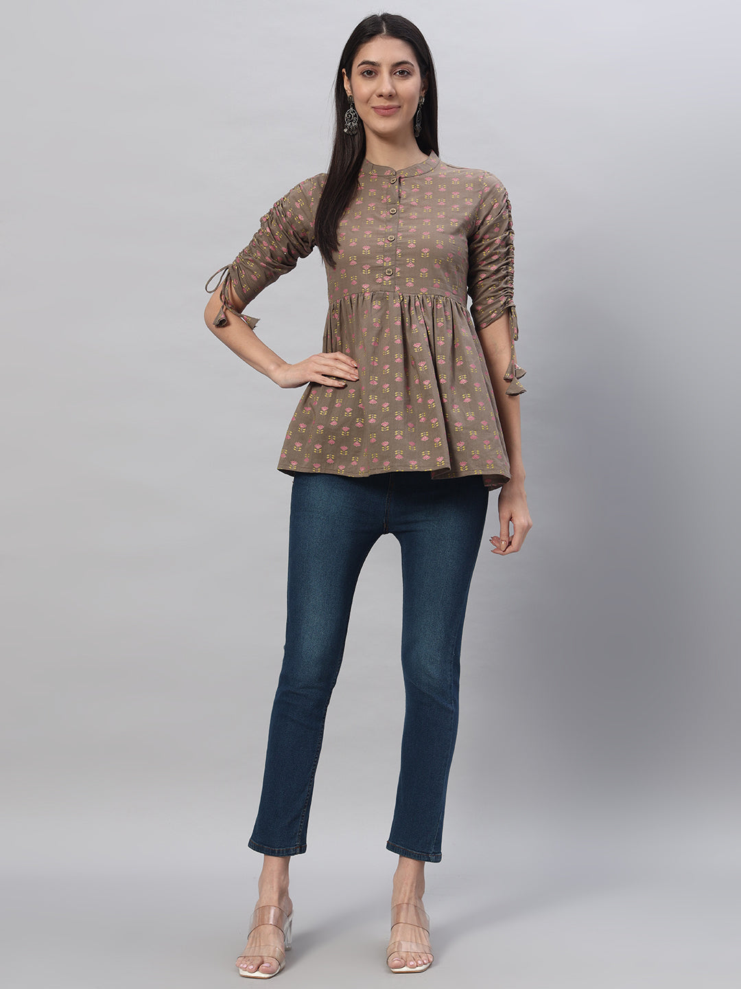 Cotton Printed Regular Top
