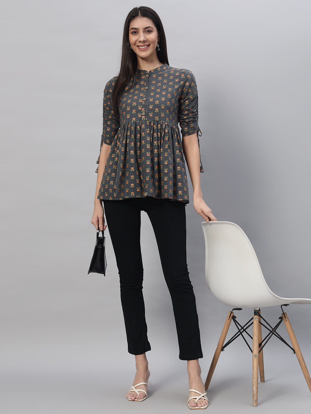 Cotton Printed Regular Top