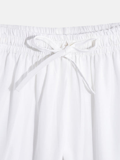 Boys Straight Style Cotton Fabric Purple Color Bandhani Printed Kurta With Pyjama