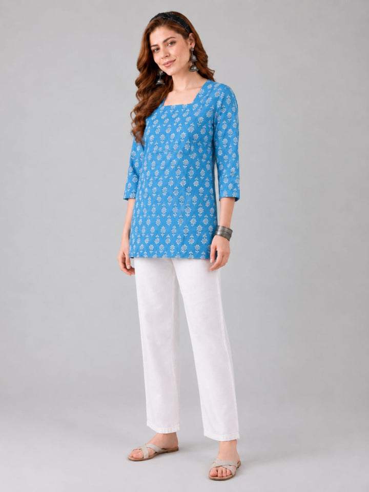 Floral Printed Budget Top