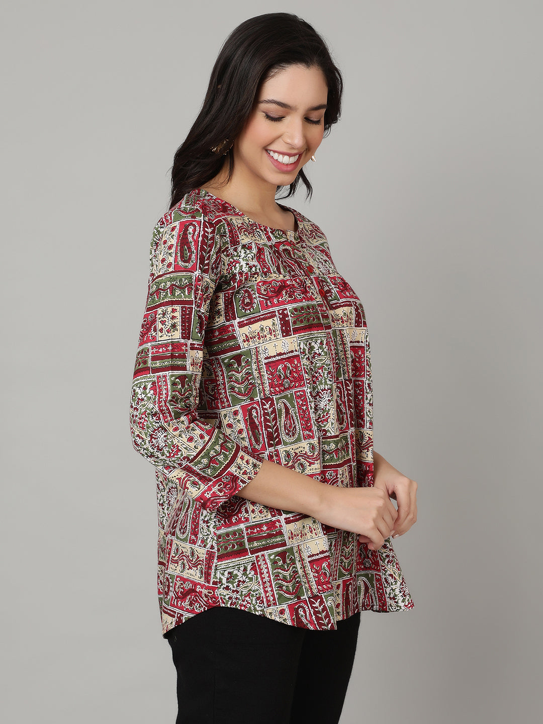 Printed Regular   Top