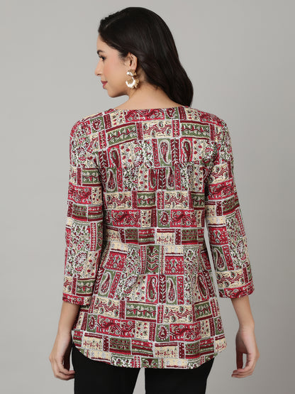 Printed Regular   Top