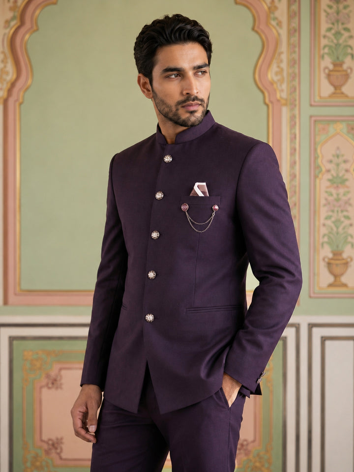 Premium Solid Japanese Fabric Indo-Western Set