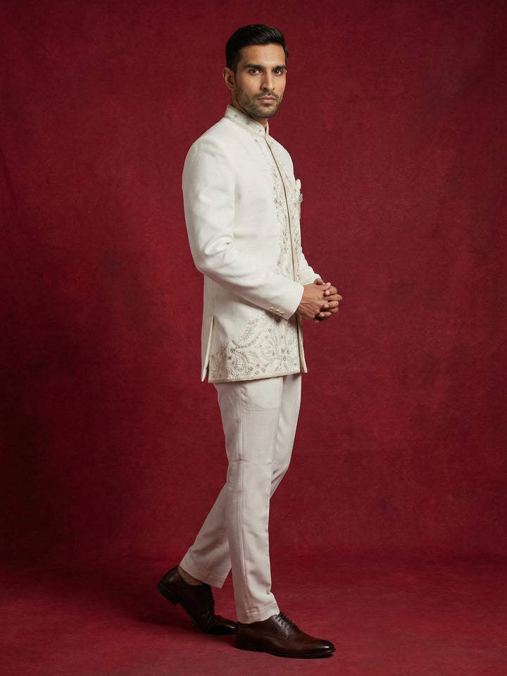 Japanese Embroidered Indo-Western Set