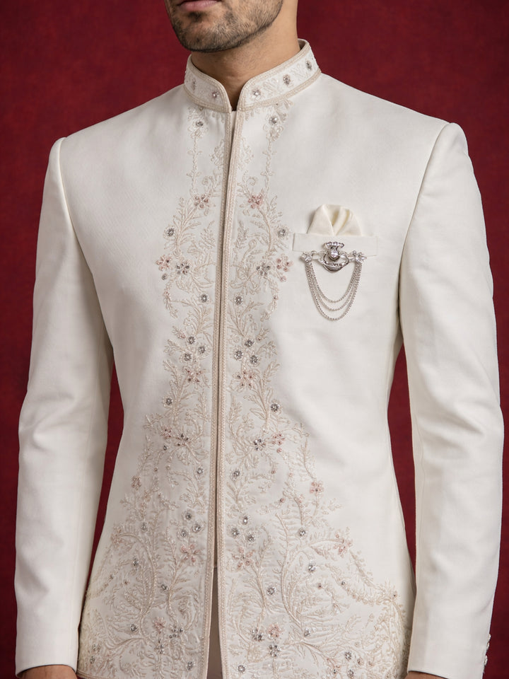 Japanese Embroidered Indo-Western Set