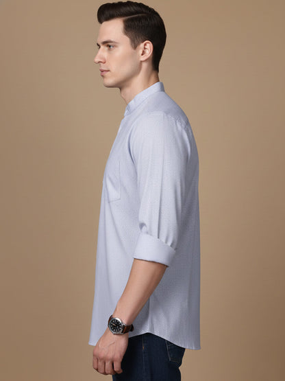 Men’S Casual Solid Short Kurta