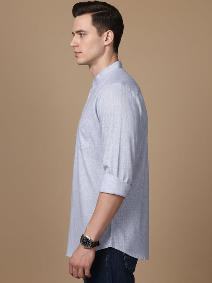 Men’S Casual Solid Short Kurta