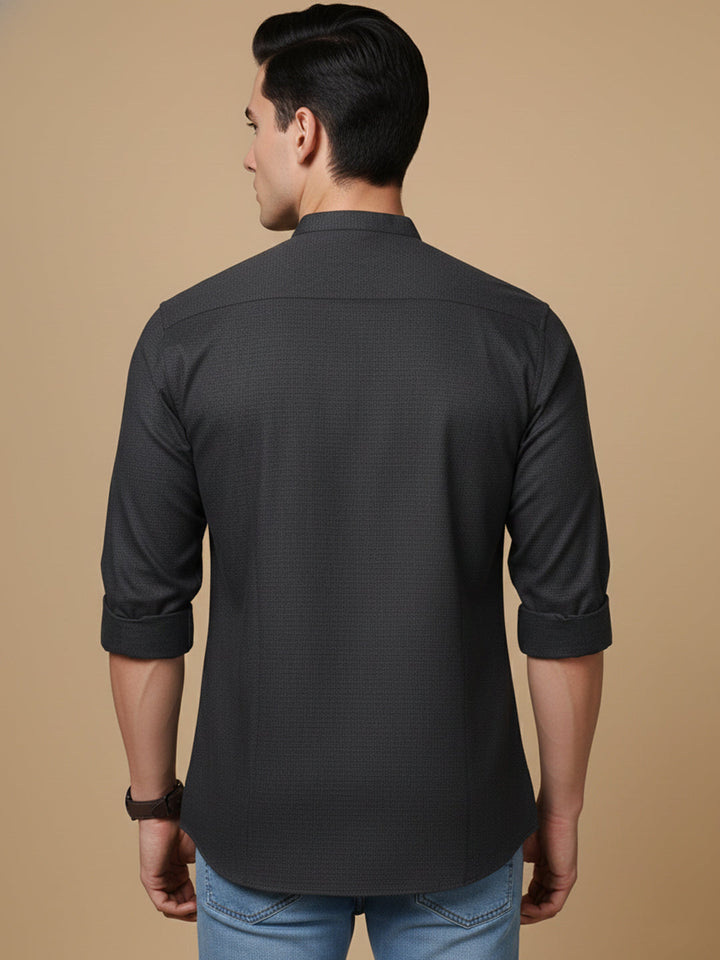 Men’S Casual Solid Short Kurta