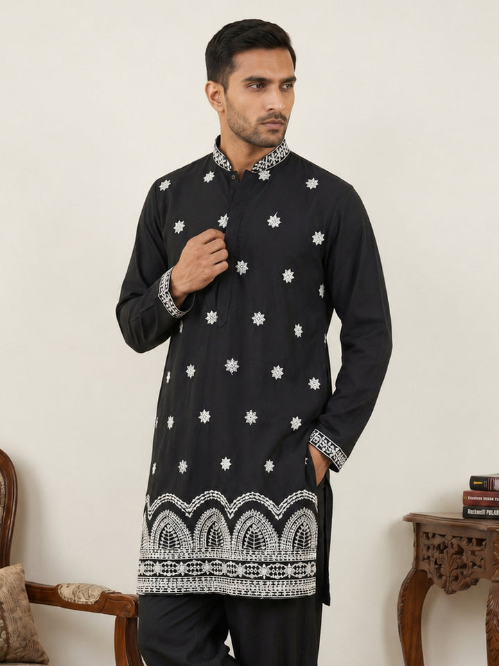 Imported Japanese Embroidered Kurta