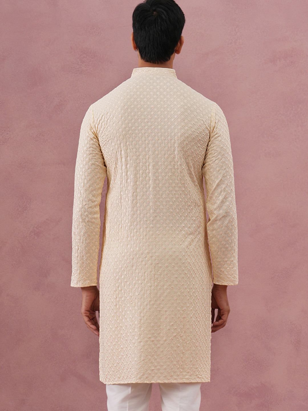 Viscose Rayon Traditional Embroidered Kurta