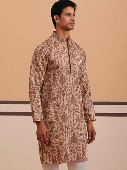 Men’S Ethnic Embroidered Kurta