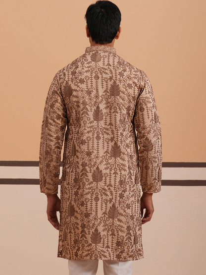 Men’S Ethnic Embroidered Kurta