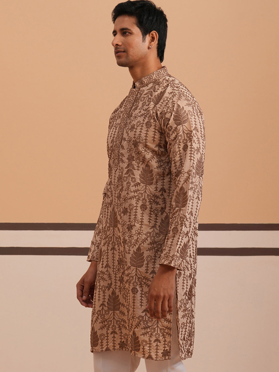 Men’S Ethnic Embroidered Kurta