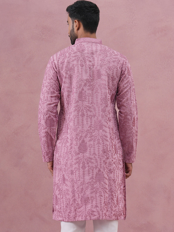 Men’S Ethnic Embroidered Kurta