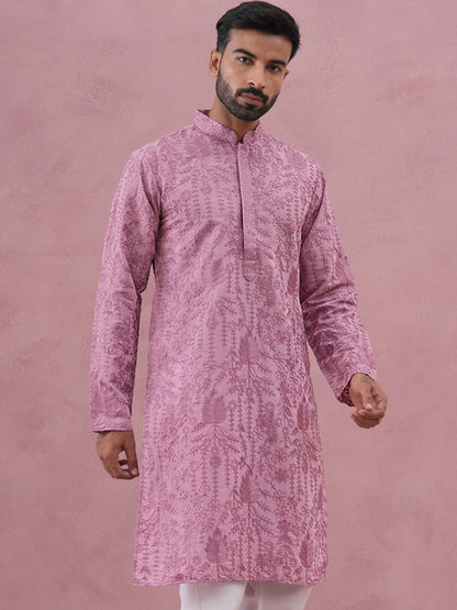 Men’S Ethnic Embroidered Kurta