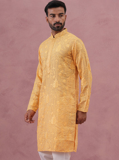 Men’S Ethnic Embroidered Kurta