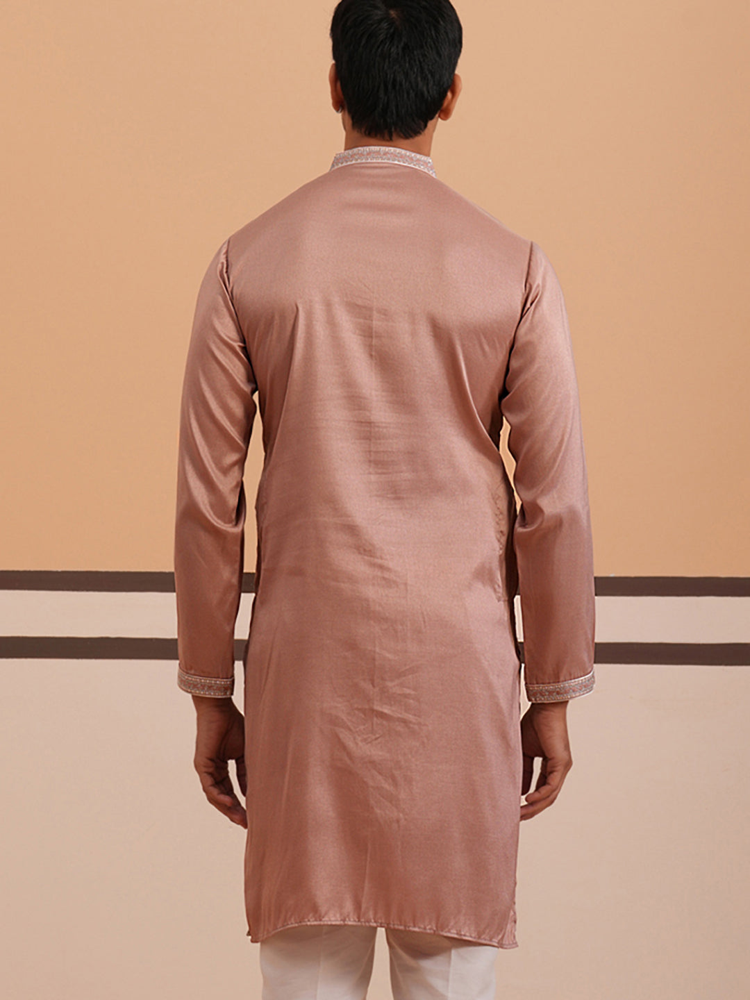 Heavy Floral Thread Work Kurta