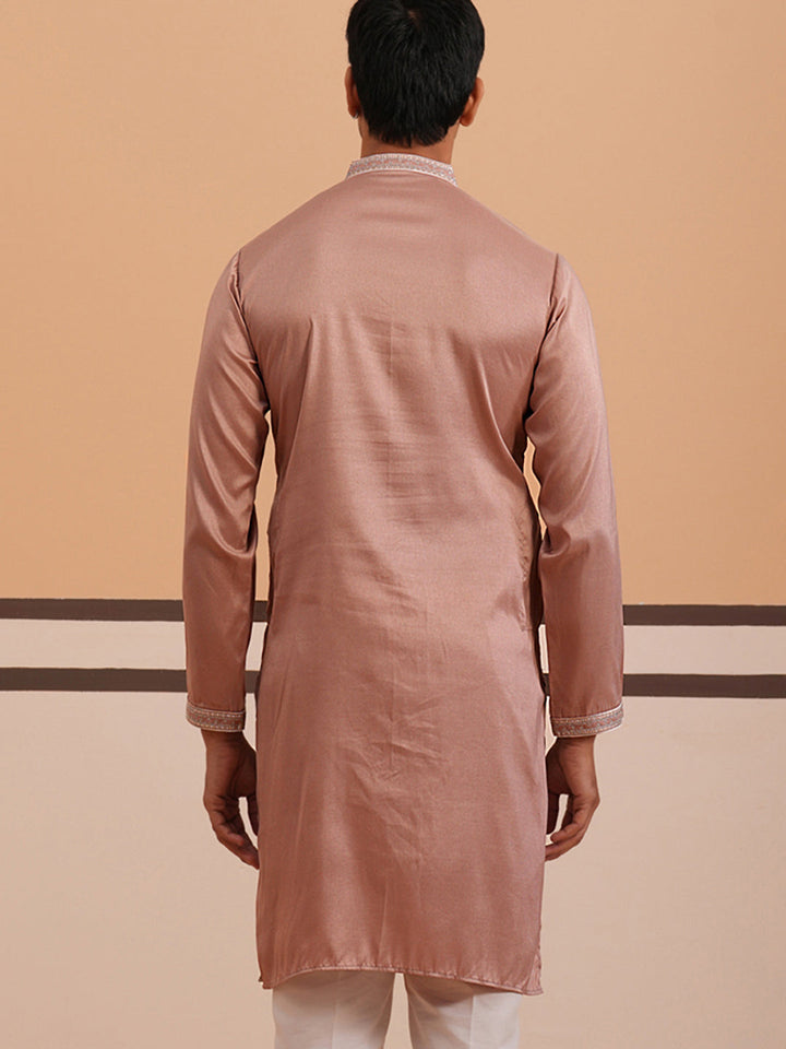 Heavy Floral Thread Work Kurta