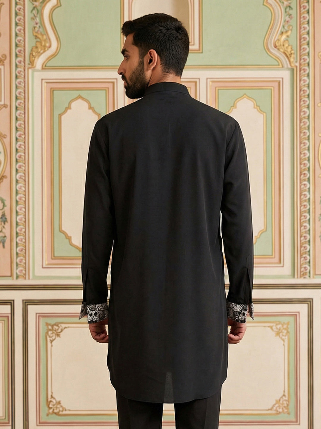 Japanese Fabric Embroidered Kurta