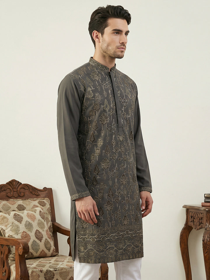 Japanese Embroidery Traditional Kurta