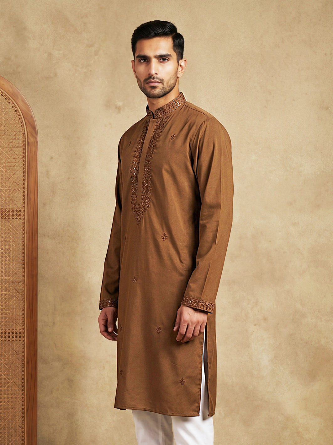 Men’S Imported Japanese Embroidered Kurta
