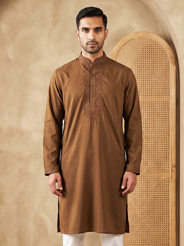 Men’S Imported Japanese Embroidered Kurta