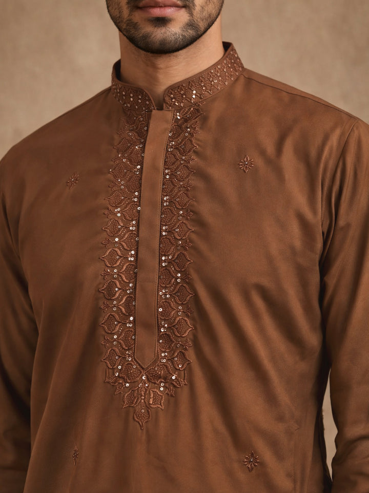 Men’S Imported Japanese Embroidered Kurta