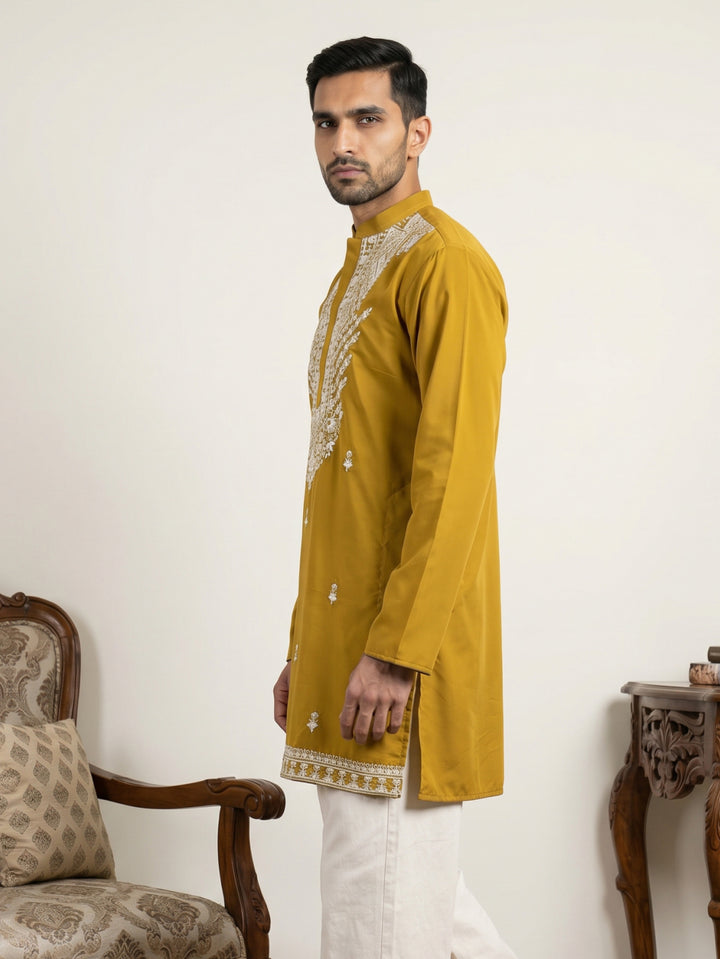 Japanese Fabric Embroidered Ethnic Kurtas
