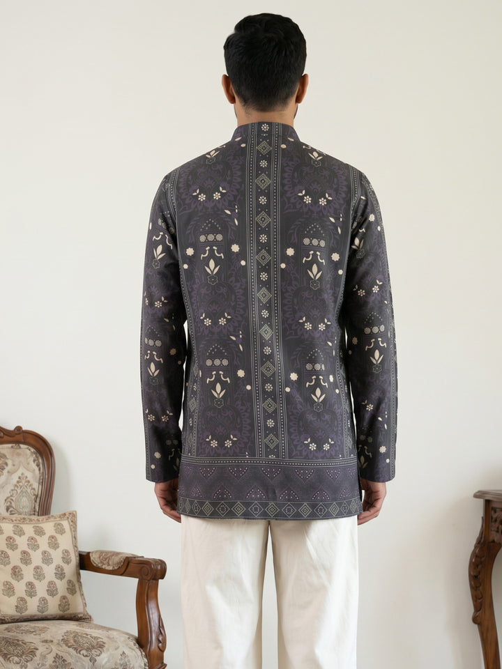 Cotton Blend Ethnic Printed Kurtas