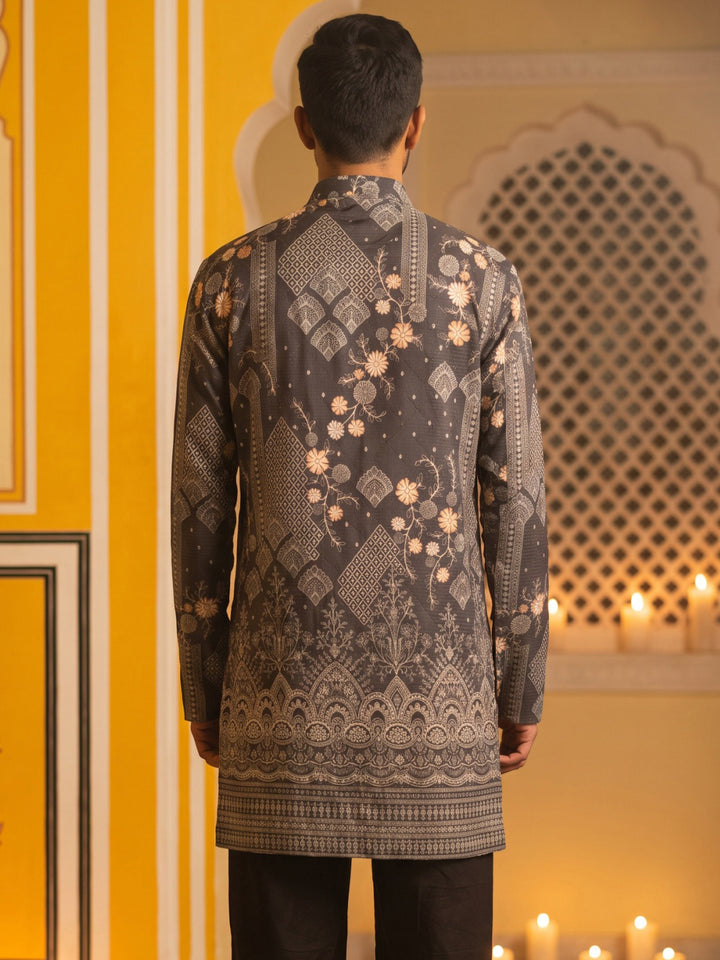 Traditional Cotton Blend Printed Kurta