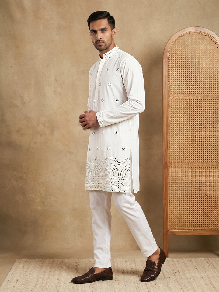 Imported Japanese Embroidered Kurta Set