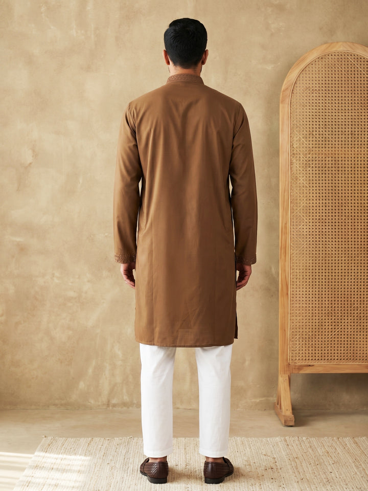 Men’S Imported Japanese Embroidered Kurta Pyjama Set