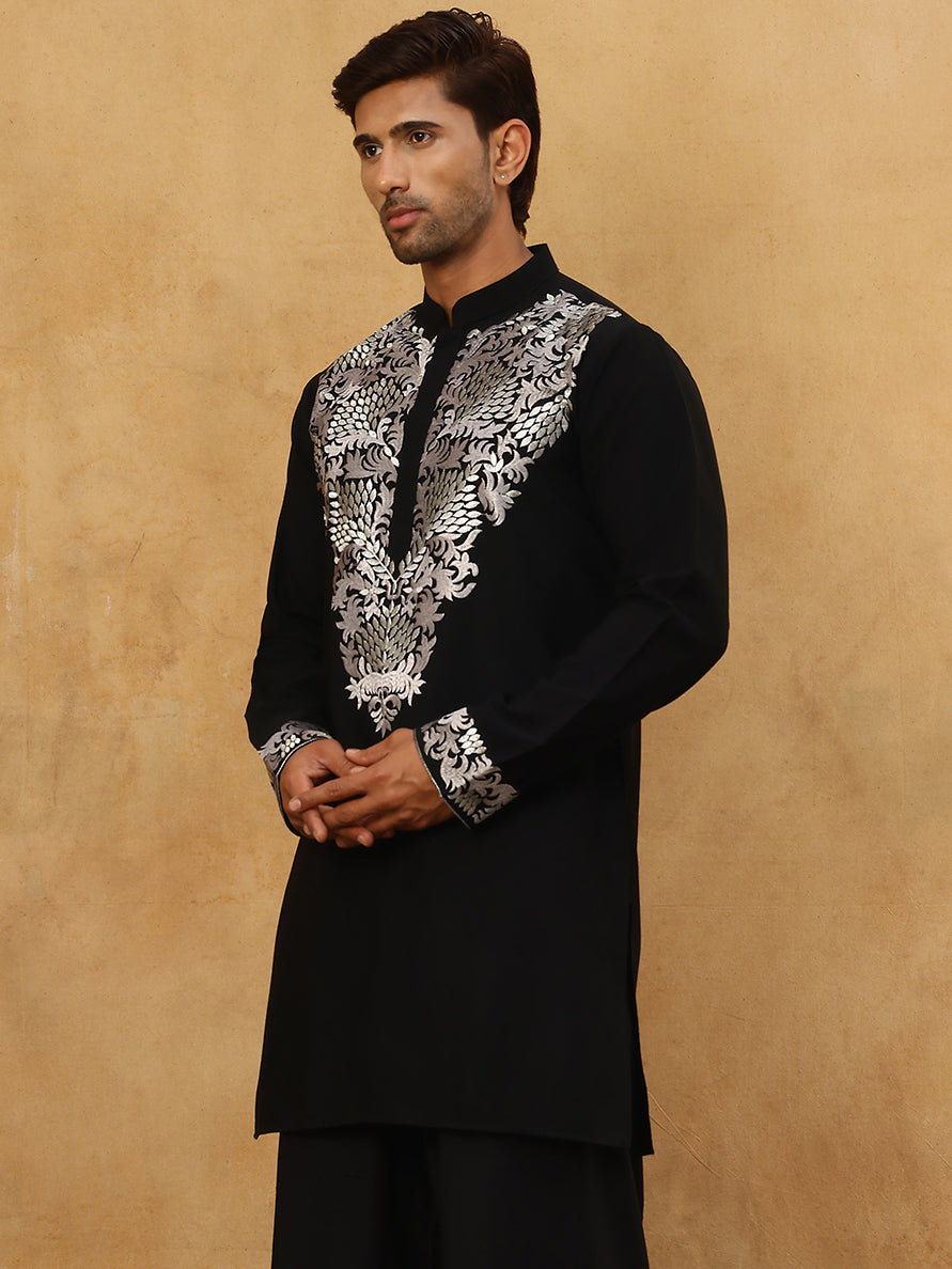 Japanese Fabric Embroidered Kurta