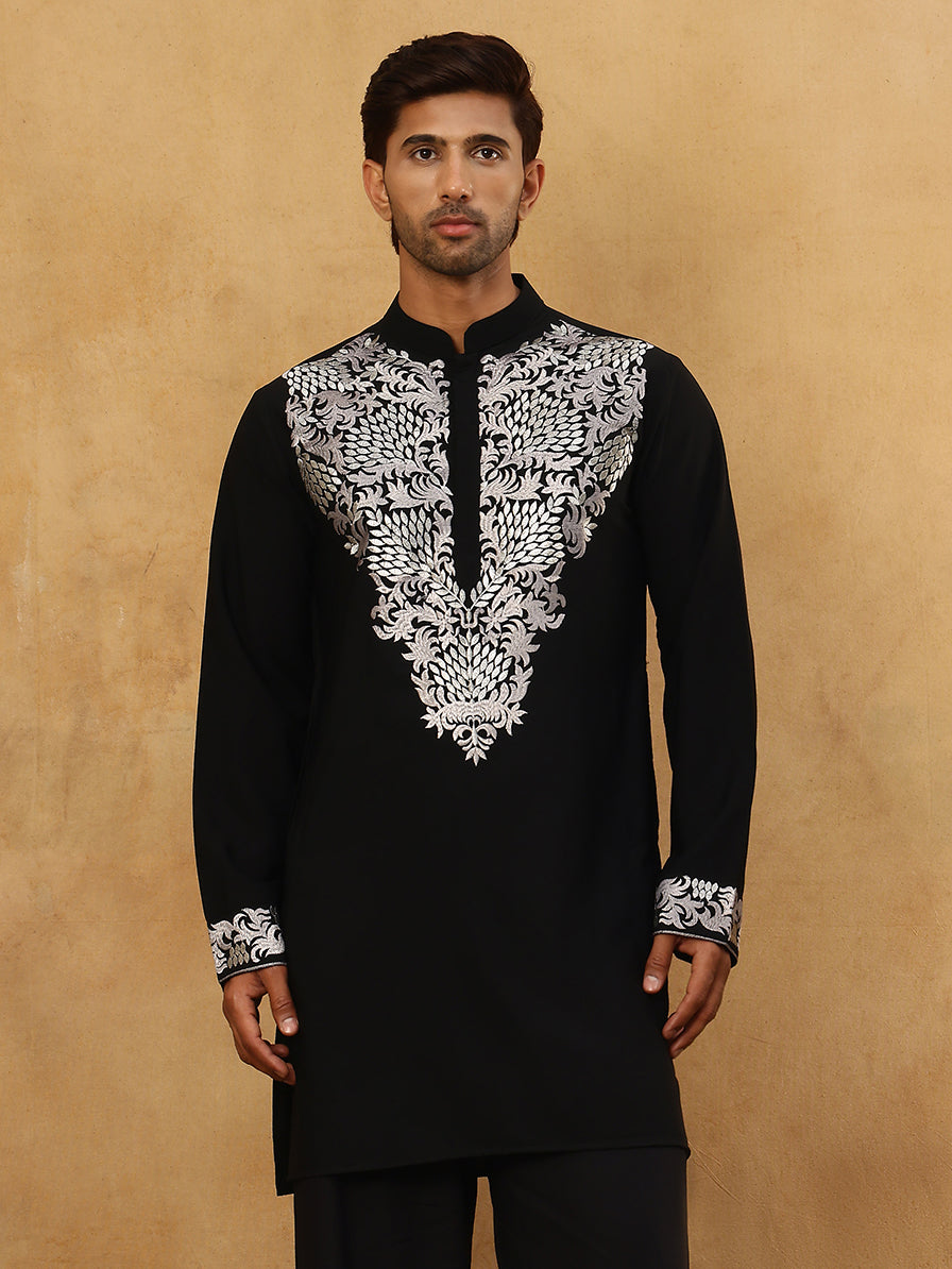 Japanese Fabric Embroidered Kurta