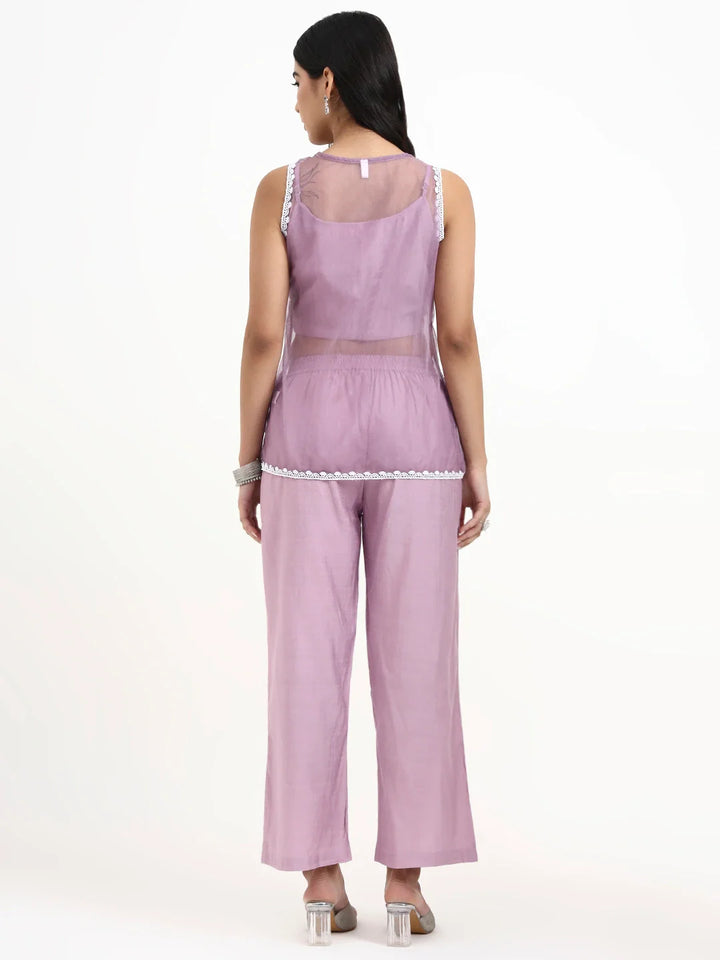 Organza Western Style Co-Ord Set