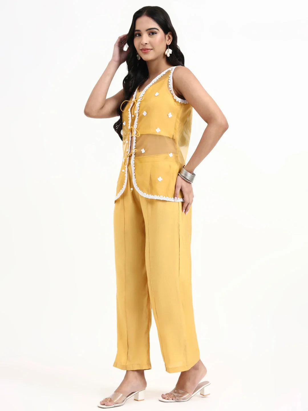 Organza Western Style Co-Ord Set