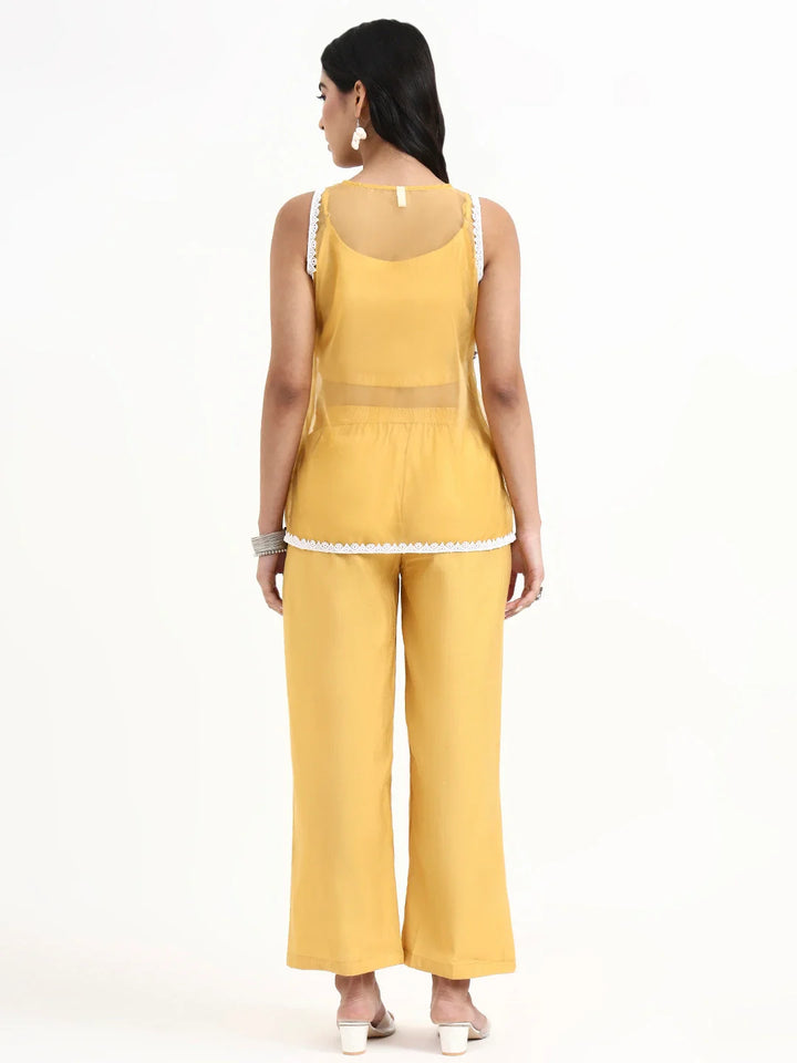 Organza Western Style Co-Ord Set